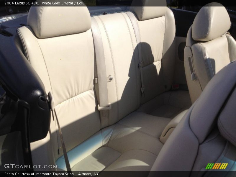 White Gold Crystal / Ecru 2004 Lexus SC 430