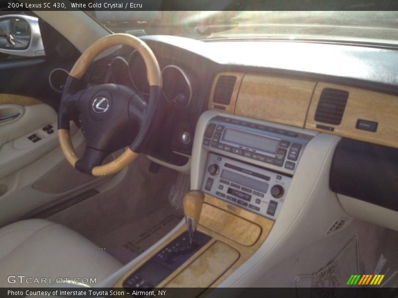 White Gold Crystal / Ecru 2004 Lexus SC 430