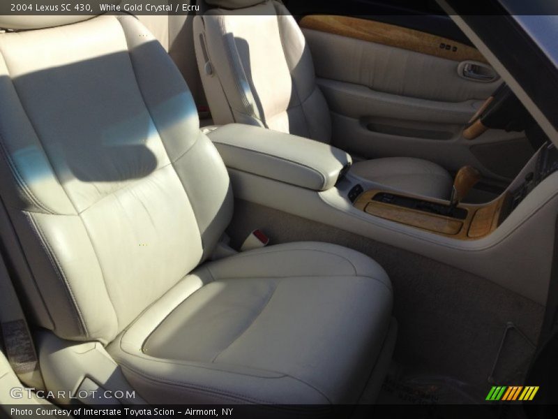 White Gold Crystal / Ecru 2004 Lexus SC 430