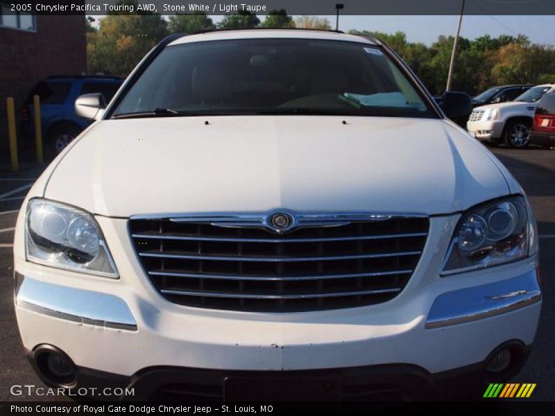 Stone White / Light Taupe 2005 Chrysler Pacifica Touring AWD