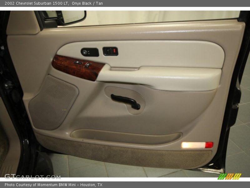 Onyx Black / Tan 2002 Chevrolet Suburban 1500 LT