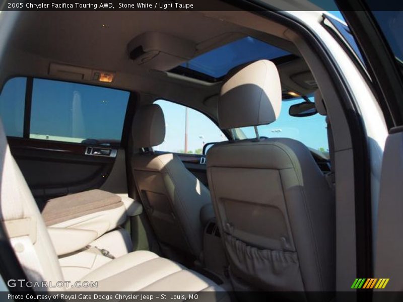 Stone White / Light Taupe 2005 Chrysler Pacifica Touring AWD