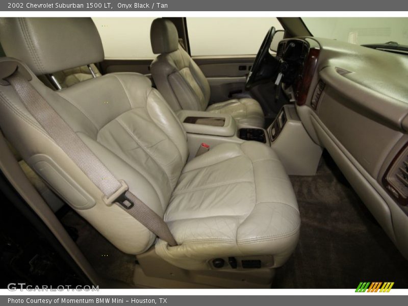 Onyx Black / Tan 2002 Chevrolet Suburban 1500 LT