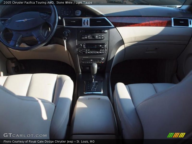 Stone White / Light Taupe 2005 Chrysler Pacifica Touring AWD