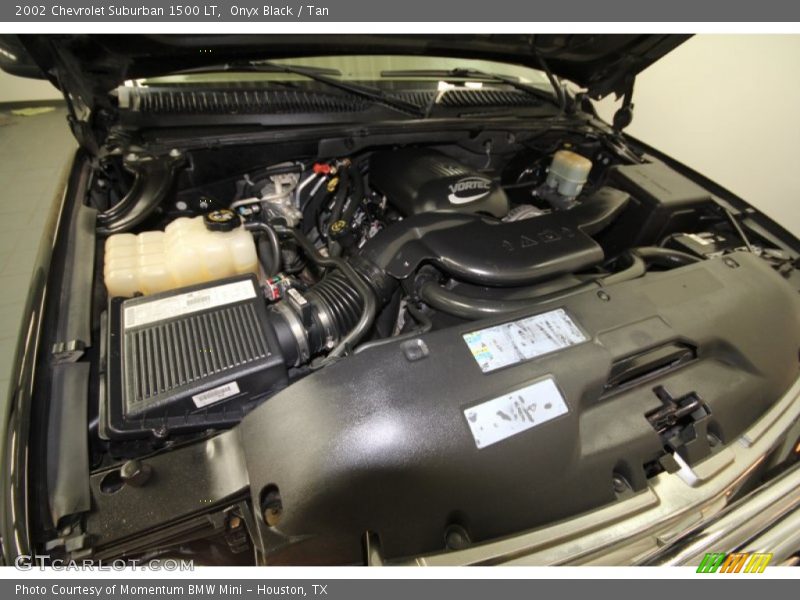 Onyx Black / Tan 2002 Chevrolet Suburban 1500 LT