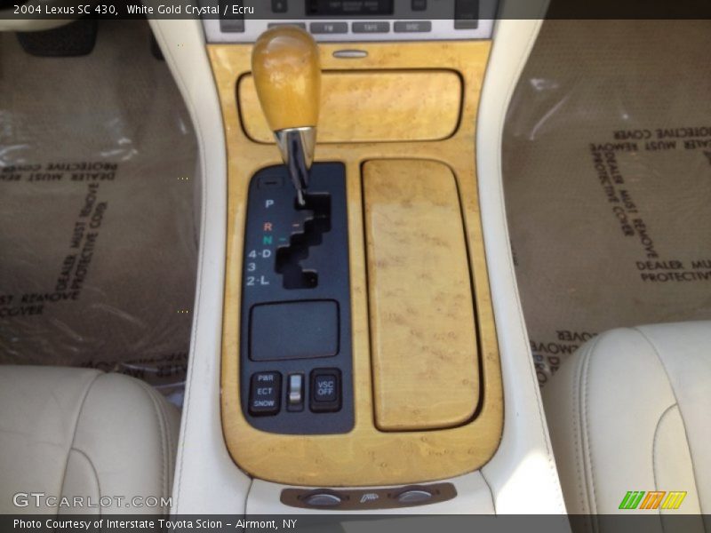 White Gold Crystal / Ecru 2004 Lexus SC 430