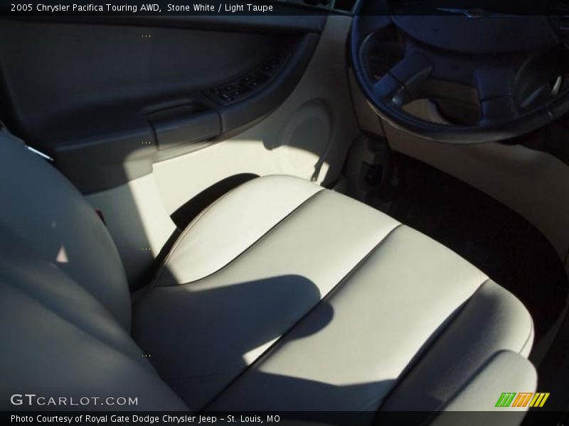 Stone White / Light Taupe 2005 Chrysler Pacifica Touring AWD