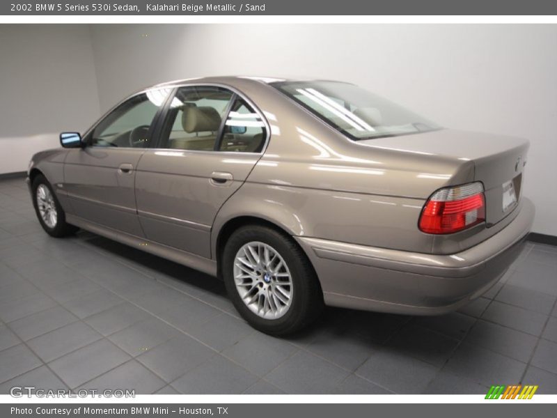 Kalahari Beige Metallic / Sand 2002 BMW 5 Series 530i Sedan