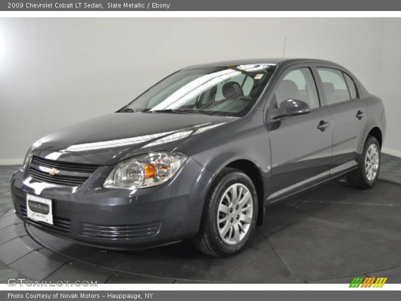 Slate Metallic / Ebony 2009 Chevrolet Cobalt LT Sedan