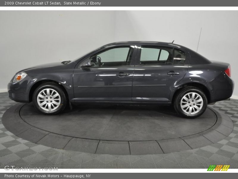 Slate Metallic / Ebony 2009 Chevrolet Cobalt LT Sedan