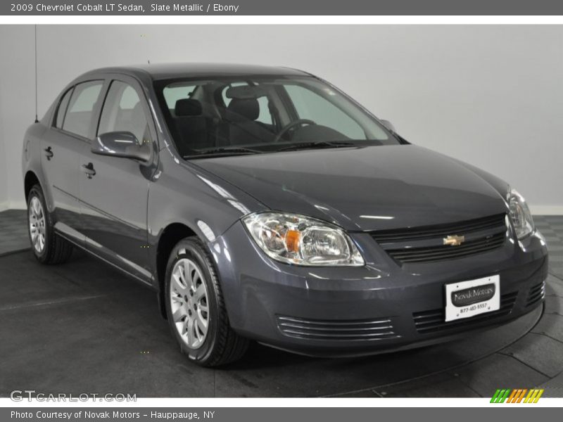 Slate Metallic / Ebony 2009 Chevrolet Cobalt LT Sedan