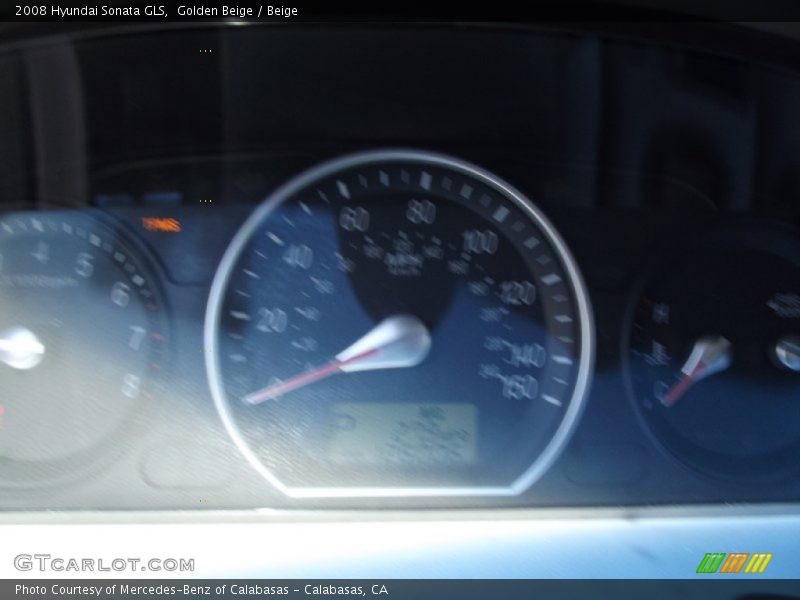 Golden Beige / Beige 2008 Hyundai Sonata GLS