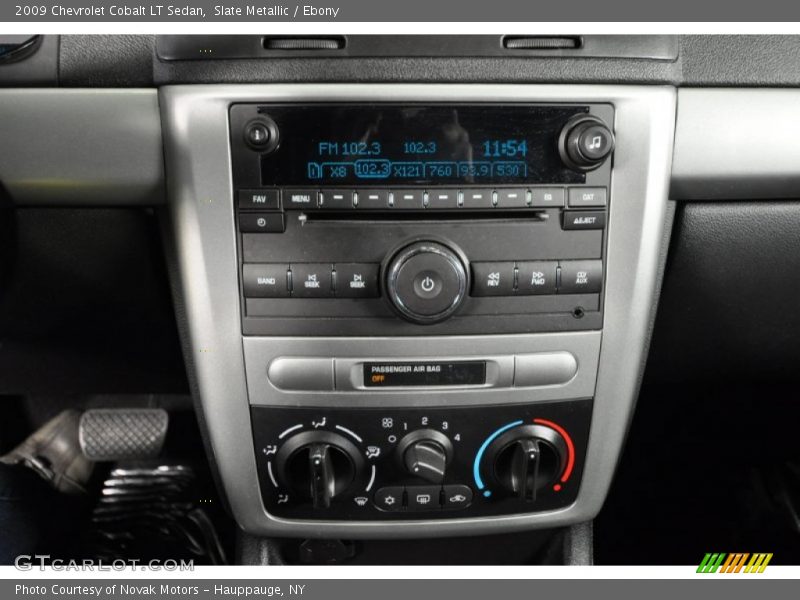 Slate Metallic / Ebony 2009 Chevrolet Cobalt LT Sedan
