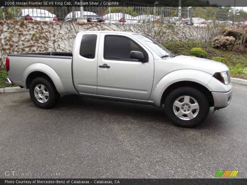 Radiant Silver / Graphite 2008 Nissan Frontier SE V6 King Cab