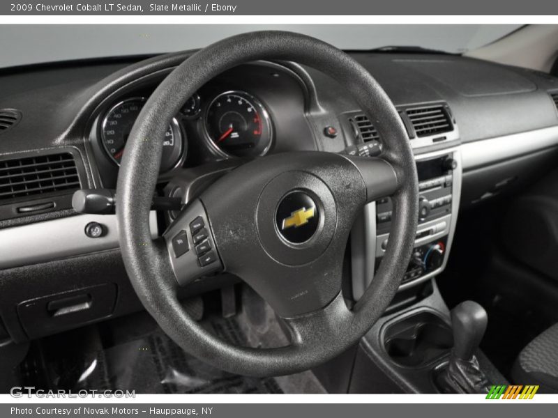 Slate Metallic / Ebony 2009 Chevrolet Cobalt LT Sedan