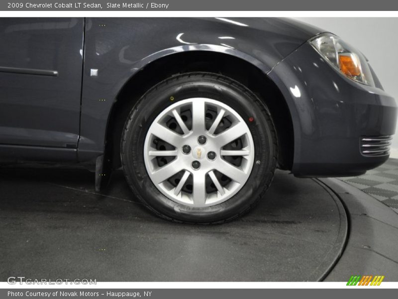Slate Metallic / Ebony 2009 Chevrolet Cobalt LT Sedan