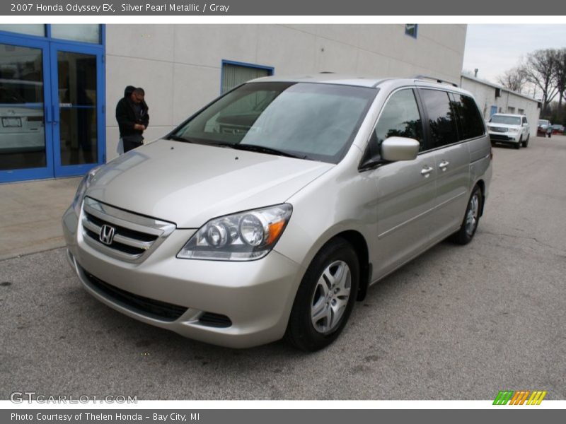 Silver Pearl Metallic / Gray 2007 Honda Odyssey EX