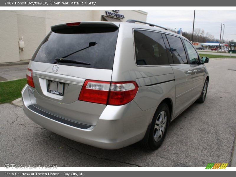 Silver Pearl Metallic / Gray 2007 Honda Odyssey EX