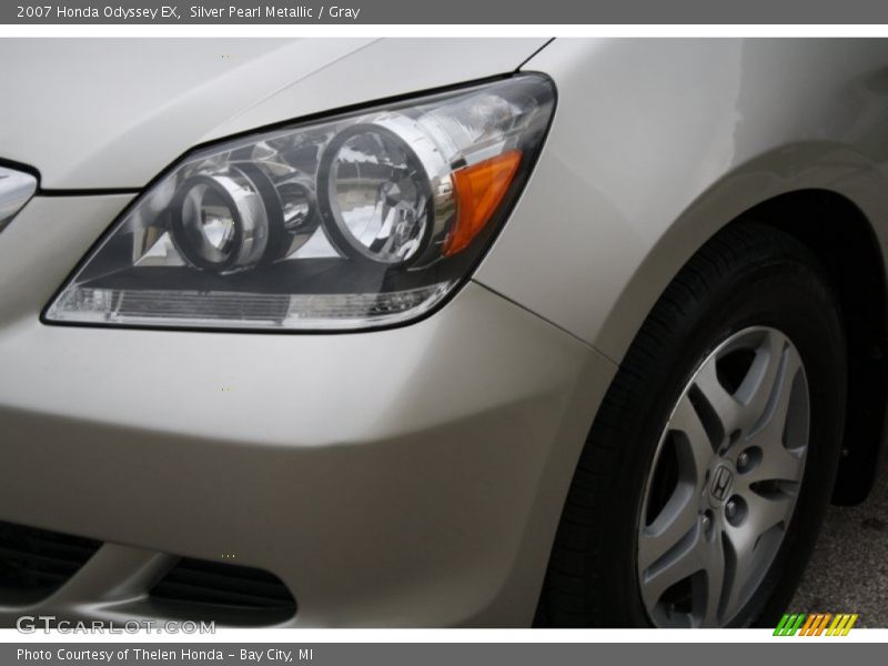 Silver Pearl Metallic / Gray 2007 Honda Odyssey EX