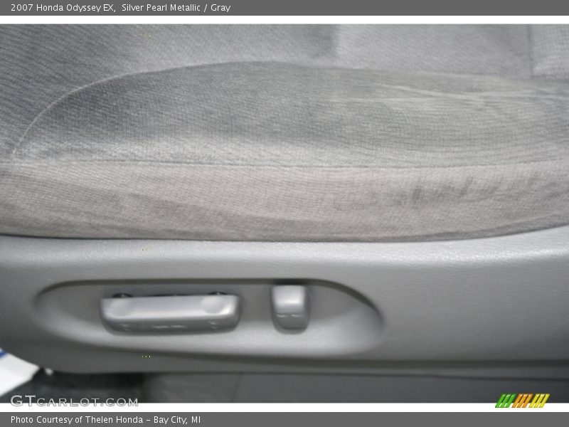 Silver Pearl Metallic / Gray 2007 Honda Odyssey EX