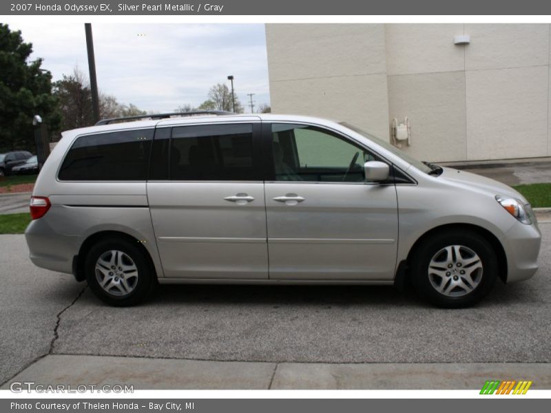 Silver Pearl Metallic / Gray 2007 Honda Odyssey EX