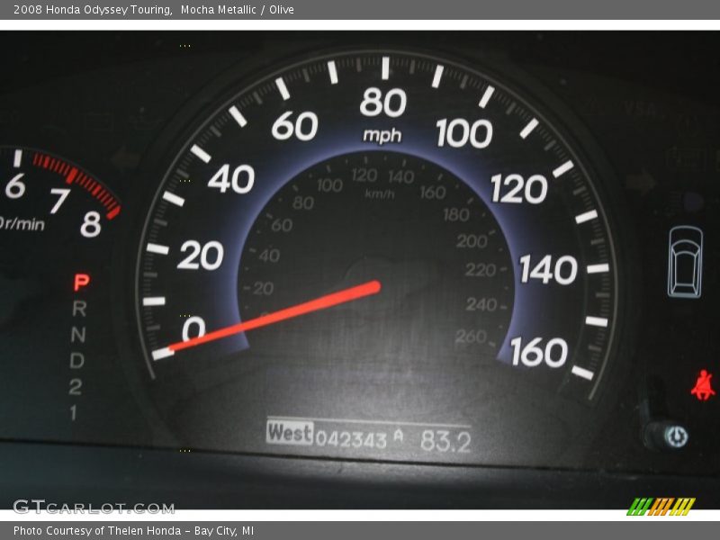 Mocha Metallic / Olive 2008 Honda Odyssey Touring