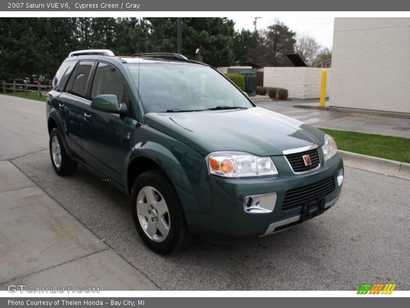 Cypress Green / Gray 2007 Saturn VUE V6