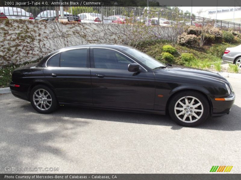 Anthracite Black / Cashmere 2001 Jaguar S-Type 4.0