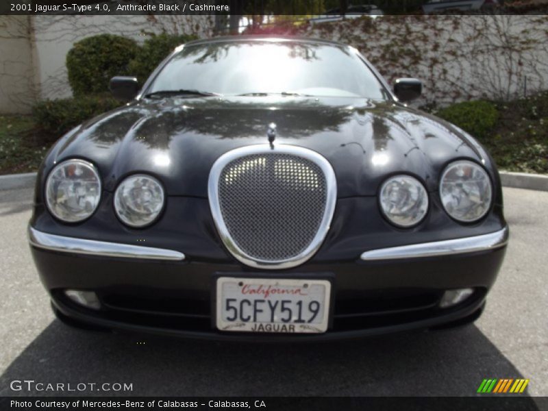 Anthracite Black / Cashmere 2001 Jaguar S-Type 4.0