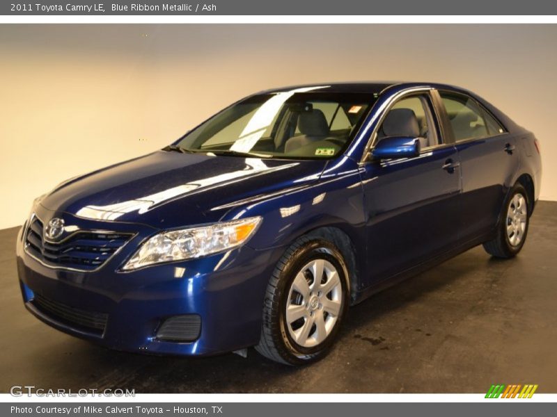 Blue Ribbon Metallic / Ash 2011 Toyota Camry LE