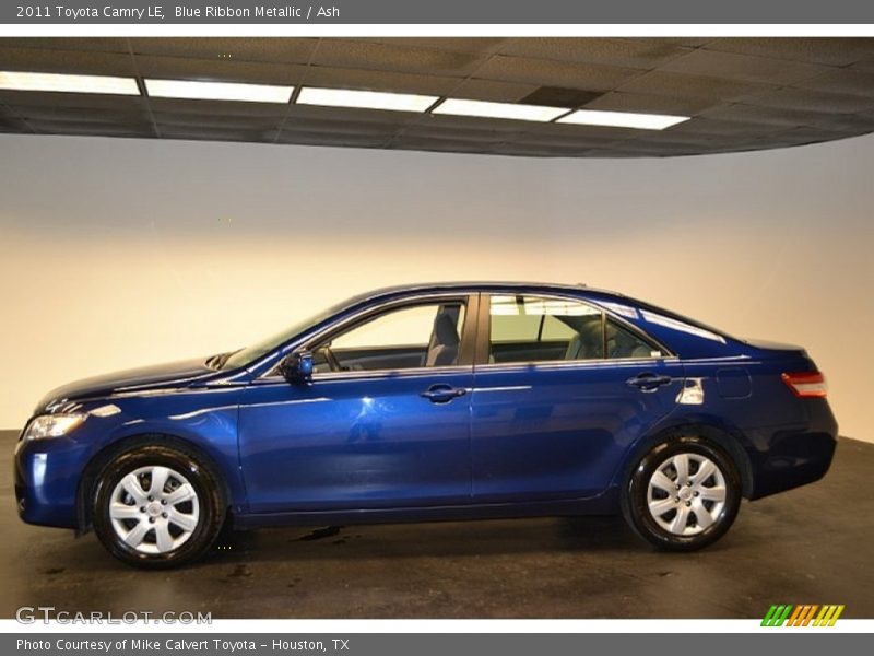 Blue Ribbon Metallic / Ash 2011 Toyota Camry LE