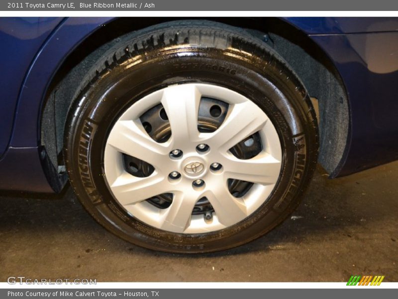Blue Ribbon Metallic / Ash 2011 Toyota Camry LE