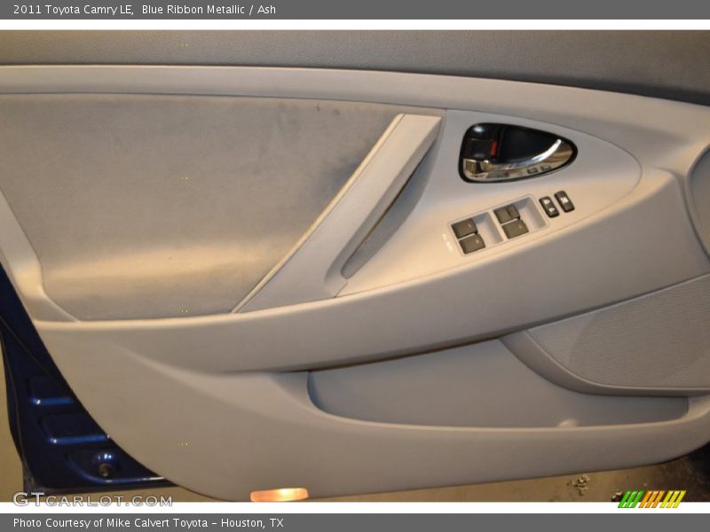 Blue Ribbon Metallic / Ash 2011 Toyota Camry LE