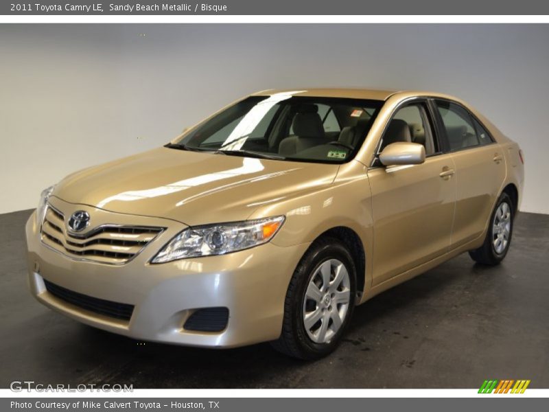 Sandy Beach Metallic / Bisque 2011 Toyota Camry LE