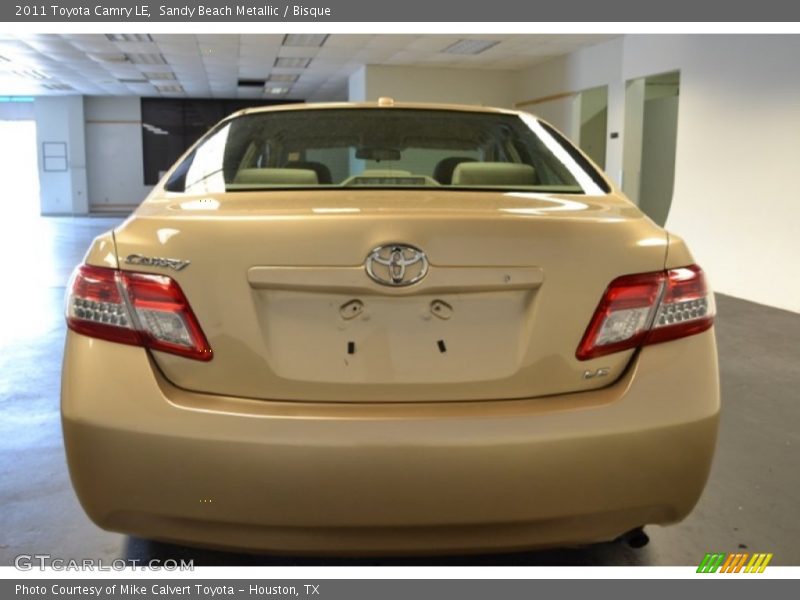 Sandy Beach Metallic / Bisque 2011 Toyota Camry LE