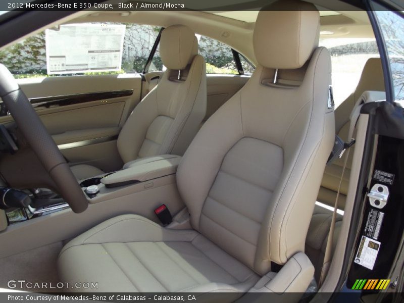 Black / Almond/Mocha 2012 Mercedes-Benz E 350 Coupe