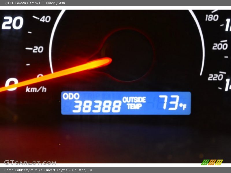 Black / Ash 2011 Toyota Camry LE