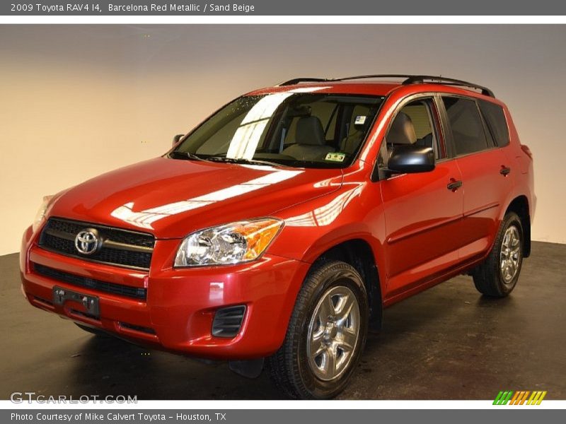 Barcelona Red Metallic / Sand Beige 2009 Toyota RAV4 I4