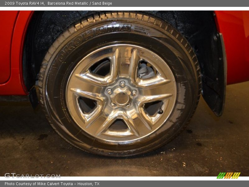 Barcelona Red Metallic / Sand Beige 2009 Toyota RAV4 I4