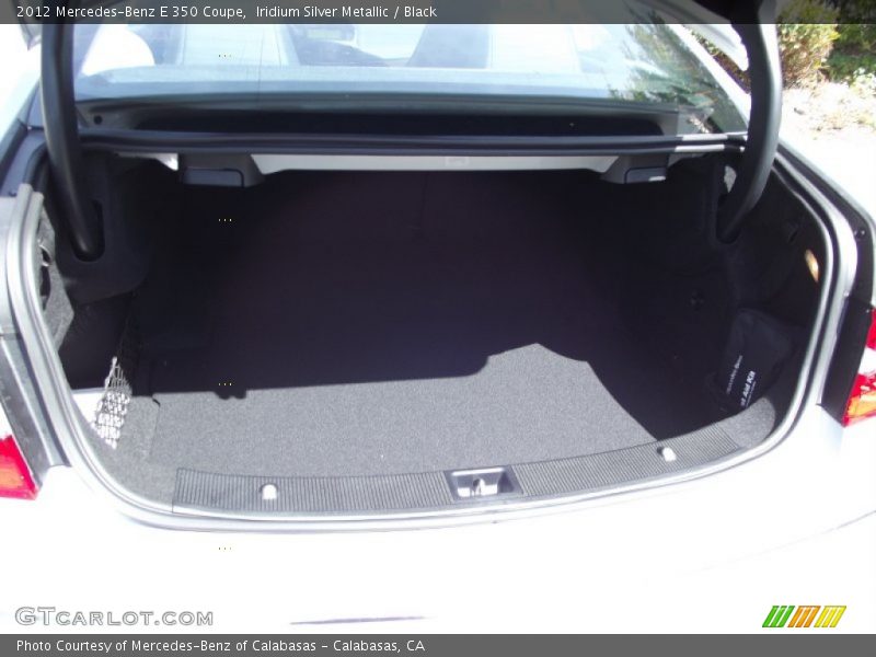 Iridium Silver Metallic / Black 2012 Mercedes-Benz E 350 Coupe