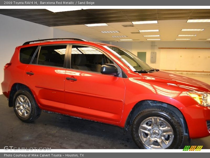 Barcelona Red Metallic / Sand Beige 2009 Toyota RAV4 I4