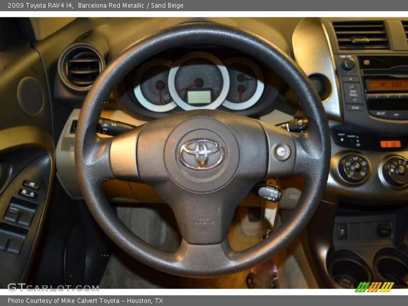 Barcelona Red Metallic / Sand Beige 2009 Toyota RAV4 I4
