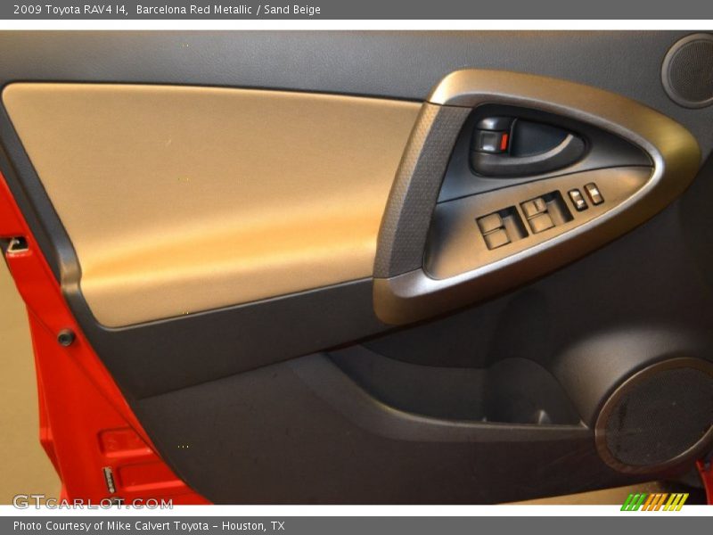 Barcelona Red Metallic / Sand Beige 2009 Toyota RAV4 I4