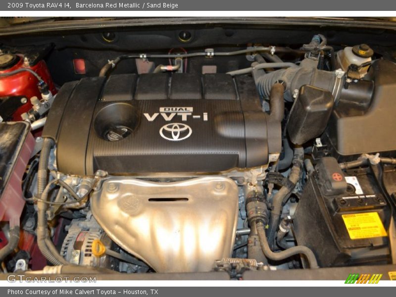 Barcelona Red Metallic / Sand Beige 2009 Toyota RAV4 I4