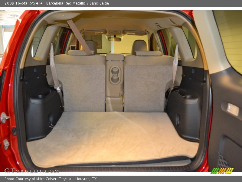 Barcelona Red Metallic / Sand Beige 2009 Toyota RAV4 I4