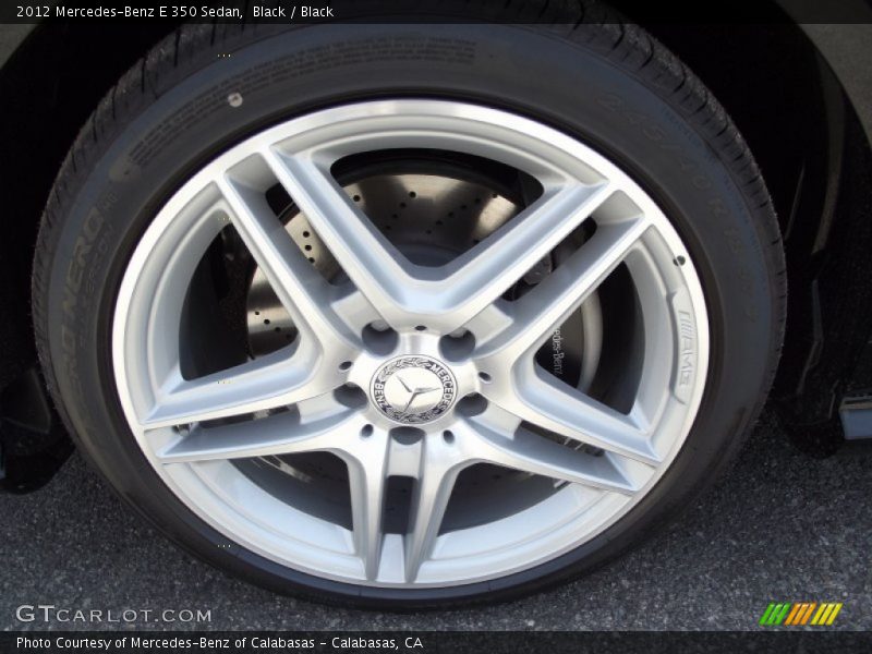 Black / Black 2012 Mercedes-Benz E 350 Sedan