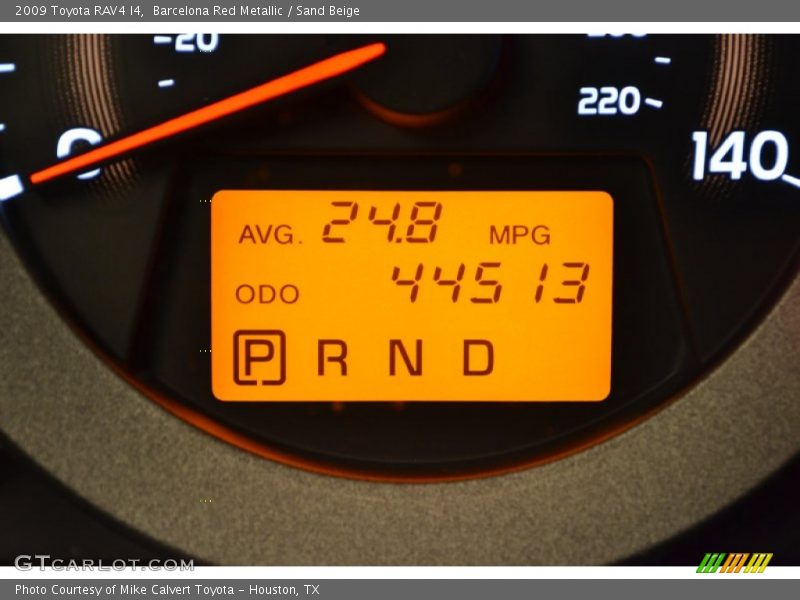 Barcelona Red Metallic / Sand Beige 2009 Toyota RAV4 I4