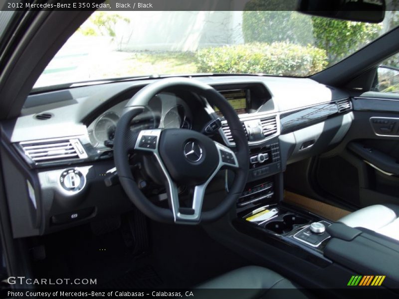 Black / Black 2012 Mercedes-Benz E 350 Sedan