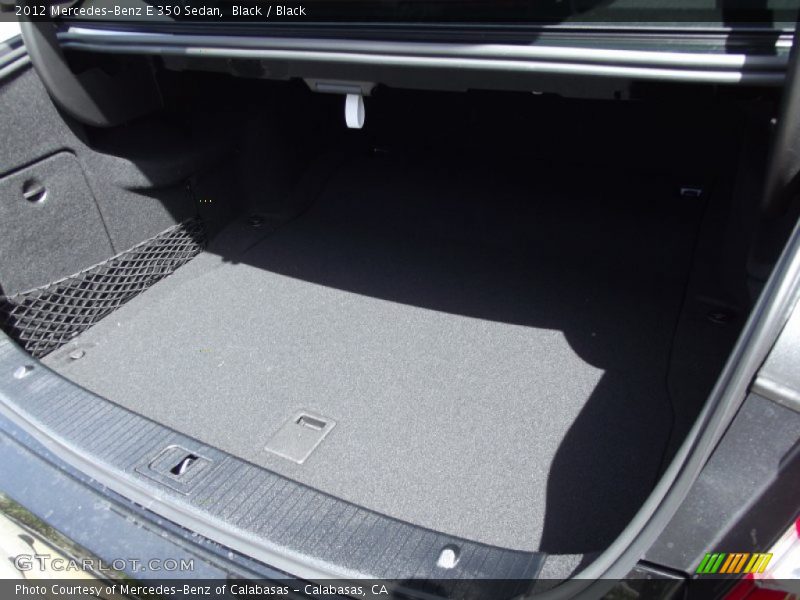 Black / Black 2012 Mercedes-Benz E 350 Sedan