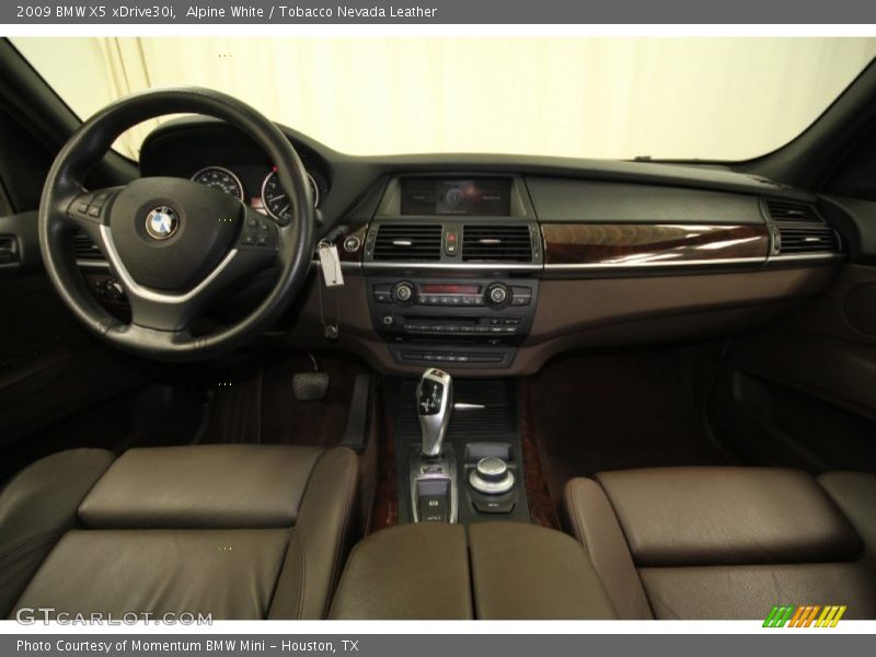 Alpine White / Tobacco Nevada Leather 2009 BMW X5 xDrive30i